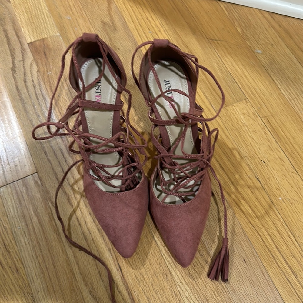 Lace Up Heels